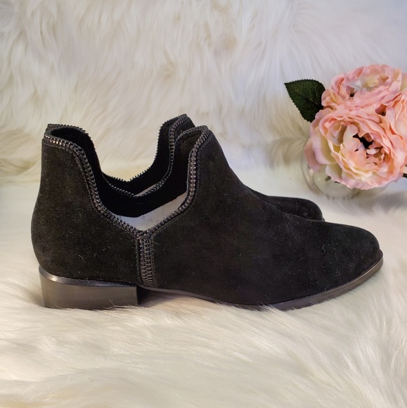 SENSO BLACK SUEDE BAILEY ANKLE BOOTIES SIZE 36 - Picture 3 of 8